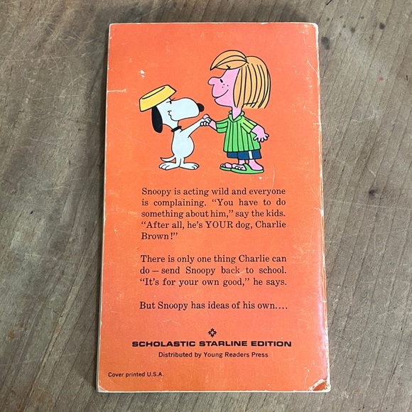 "He's Your Dog, Charlie Brown!" Book vintage 1973 softcover comic book - Picture 2 of 16